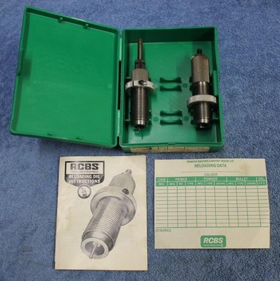 RCBS FL Reloading Die Set 308 307 Win (No Shell Holder) 15501 USED Plastic Case