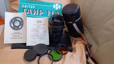 Full Set.Boxed.Papiere. M42 Tair-11A 2,8/135mm