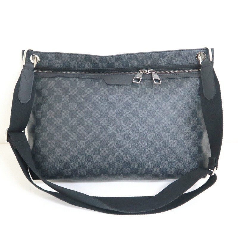 Lv Damier Hunter Messenger Bag Louis Vuitton Damier Graphite