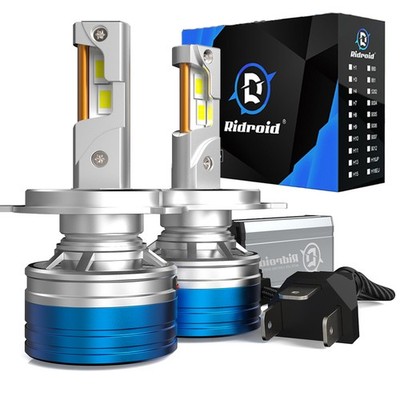9003 H4 LED Headlight Bulbs Kit 10000W 1000000LM Hi/Lo Beam Super Bright White