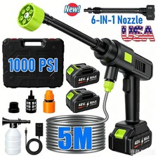 6 IN 1 Cordless Electric High Pressure Water ...