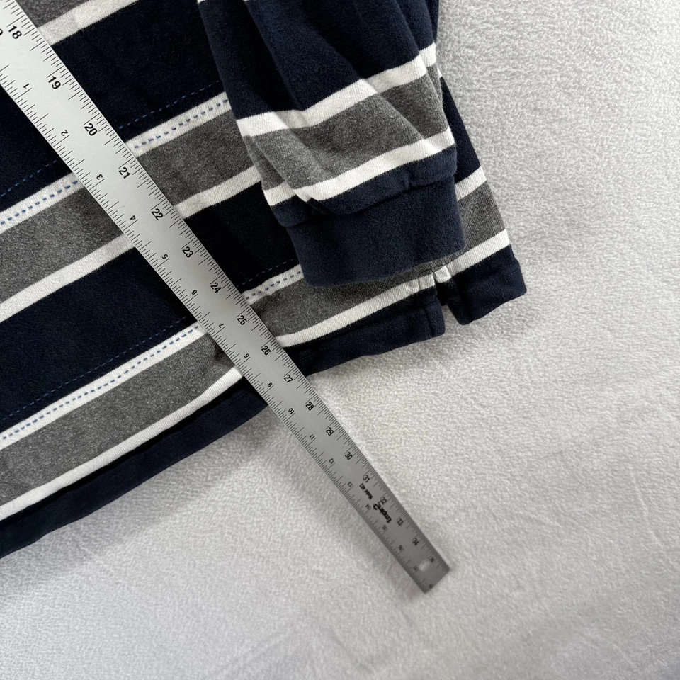 Camisa de Rugby Escocia De Colección Para Hombre XL Azul Gris Logo Bordado Fútbol León y2k Foto 4 de 4