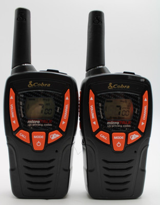 Cobra ACXT390 Walkie Talkies - Rechargeable, Lightweight, 22 Channels (2-Pack)