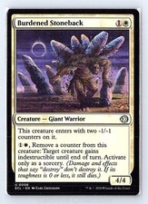Burdened Stoneback Near Mint - Lorwyn Eclipsed 8 Magic: The Gathering