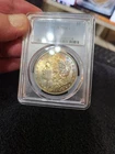 1904-O Rainbow toned Morgan Silver Dollar PCGS MS63 Nice Color