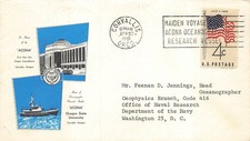 MAIDEN VOYAGE - ACONA OCEANOGRAPHY RESEARCH VESSEL 1961