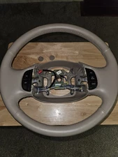 97-03 Ford Tan F150 F250 F350 EXPEDITION Leather Steering Wheel  LOOK
