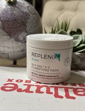 Replenix Gly-Sal Clarifying Acne Pads 60-Pads Exp 8/27 Fresh Batch B3