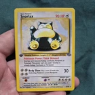 Pokémon TCG Snorlax 27/64 Non-Holo Jungle 1st Edition