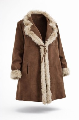 Damen Mantel Cardigan Coatigan Umhang Jacke Neu Gr 50/52 XL 42 Women Coat New