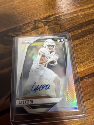 2025 change baxter panini nil silver autograph