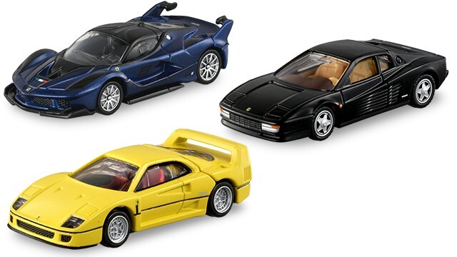 福袋売れ残りセール FERRARI Premium TOMICA 3 Testarossa Set Collection MODELS 乗用車