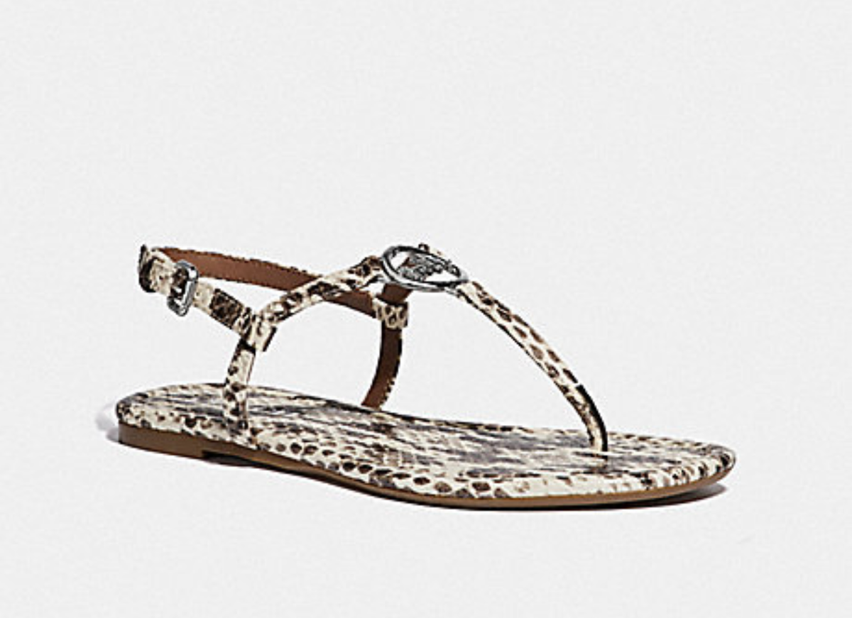 NEW NO BOX - COACH FG3441, FG3440 JAZMIN SANDAL, 100% Authentic