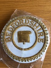Bedfordshire Craft Provincial Grand Registrar Apron Badges