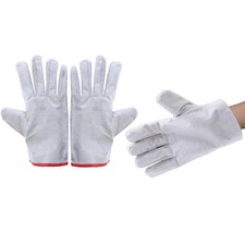 Safety Gloves Fully Lined Tough Welding Welders Gloves Canvas Glove Reusable
