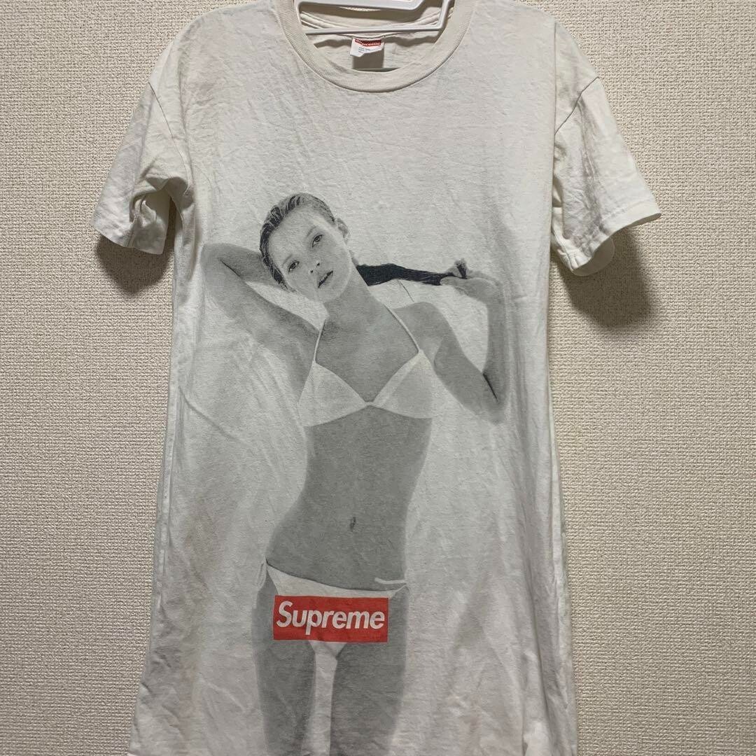 supreme ケイトモス　Tシャツ　L RARE!!SUPREME 10th Anniversary Kate Moss T-shirt WHITE Size:L | eBay