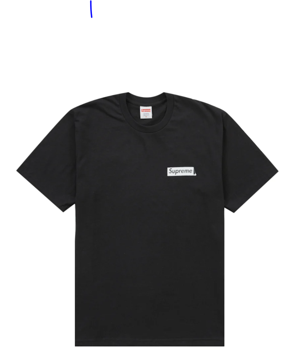 SUPREME BODY SNATCHERS TEE - BLACK - SIZE MEN 