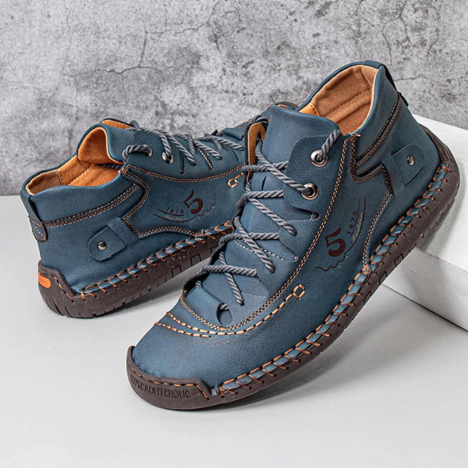 Chaussure homme cuir montante top