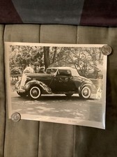 Vintage 8 X 10 1936 Packard Convertible 120 Model Original Photo Vintage 8 X 10 1936 Packard Convertible 120 Model Original Photo