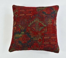 Kilim Pillow Cover Handmade Ethnic Rug Tribal Rustic Lumbar Cushion with Insert