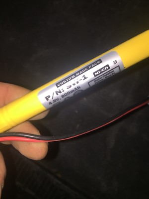 Emergency Lighting Battery 4.8V 800mAh for exits an emergency