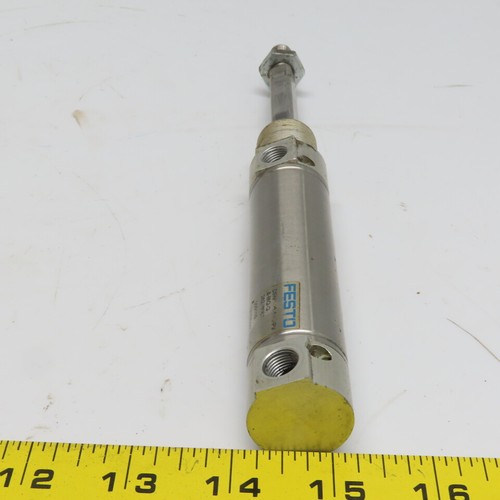 Festo DSNU-25-50-PPV-A-MQ-Q Luft Zylinder 50mm Strich 25mm Bore 9mm Quadrat Rod - Bild 5 von 8