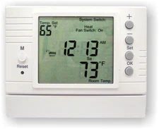 PROGRAMMABLE DIGITAL THERMOSTAT FOR HYDRONIC RADIANT FLOOR HEATING