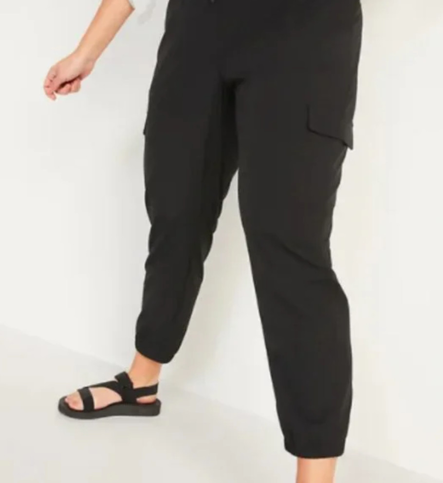 stretch tech cargo pants
