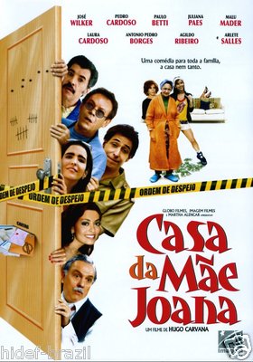 DVD Casa da Mãe Mae Joana [ Brazilian Movie ] [ Jose Wilker / Juliana Paes ]