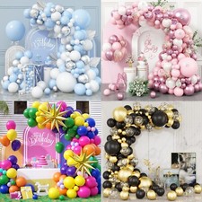 Balloon Arch Kit +Balloons Garland Birthday Wedding Party Baby Shower Decor UK 2