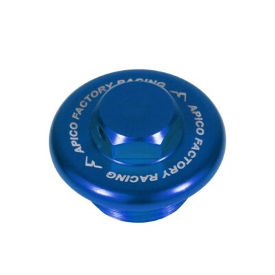 Apico Öleinfüllstopfendeckel - Kawasaki KX250F 2004-2024 KX450F 2006-2026 - BLAU
