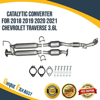 #ad #ad Catalytic Converter for 2018 2019 2020 2021 Chevrolet Traverse 3.6L REAR w. RES $373.82