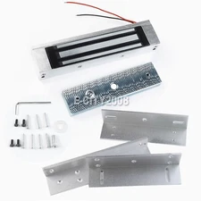 Magnetic Lock Maglock with Z&L mounting kit for Door Entry Access Control System