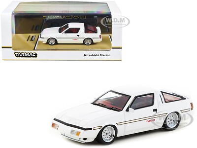 MITSUBISHI STARION TURBO RHD WHITE 1/64 DIECAST TARMAC WORKS T64R-055-WHT