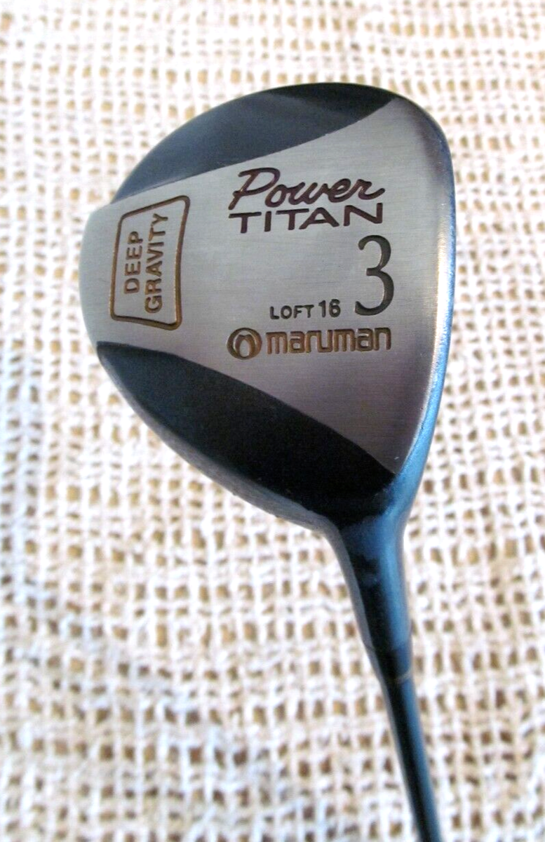 クラブ maruman MST202 Maruman POWER TITAN 16*Deg 3 Wood 42.5