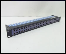 CANARE 26DV Video Patch Panel W/ DVJB-W 3G/SDI Modules 75Ω