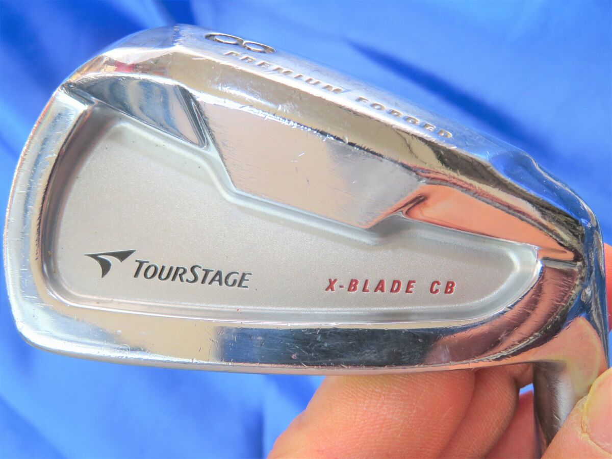 BRIDGESTONE TOURSTAGE X-BLADE CB 4-P 7pc Head Only IRONS SET BRIDGESTONE TOURSTAGE X-BLADE CB 4-P 7pc Head Only IRONS SET