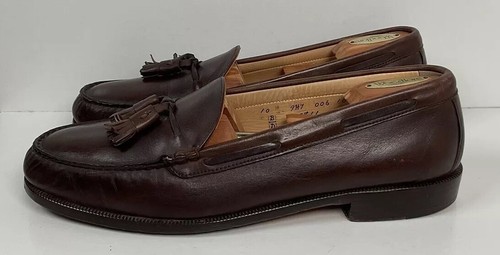 Alden New England Moccasin Tassel Loafer 10 D Dark Brown - 第 12/21 張圖片