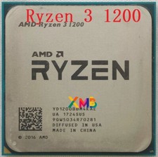 AMD Ryzen 3 1200 R3 1200 CPU 3.1GHz 4 Core 3400MHz YD1200BBM4KAE 65W Processor
