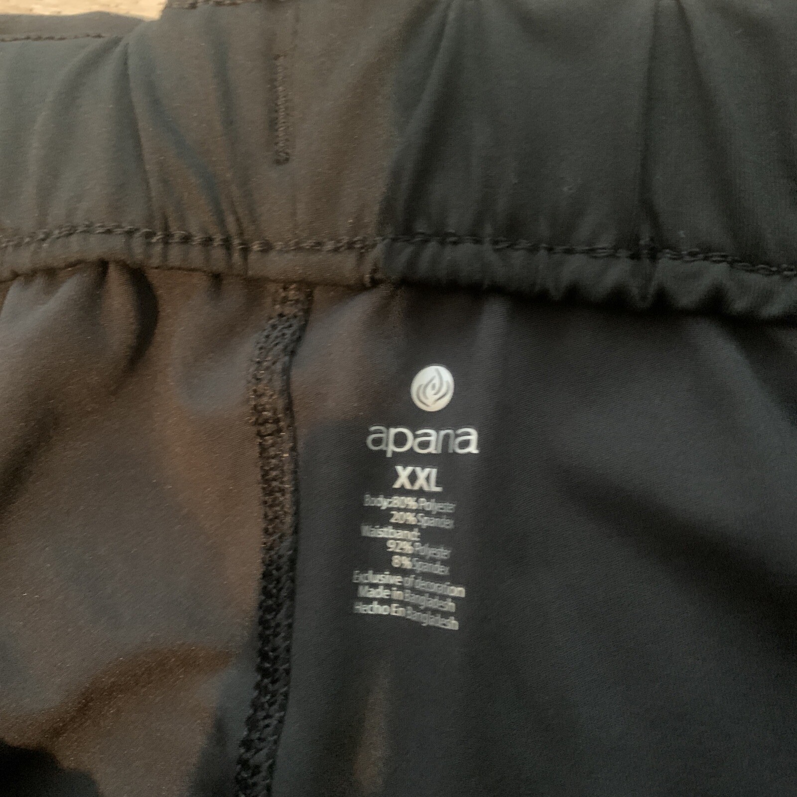 Apana Yoga Lifestyle Women’s Black Pants Size XXL AF6206 eBay