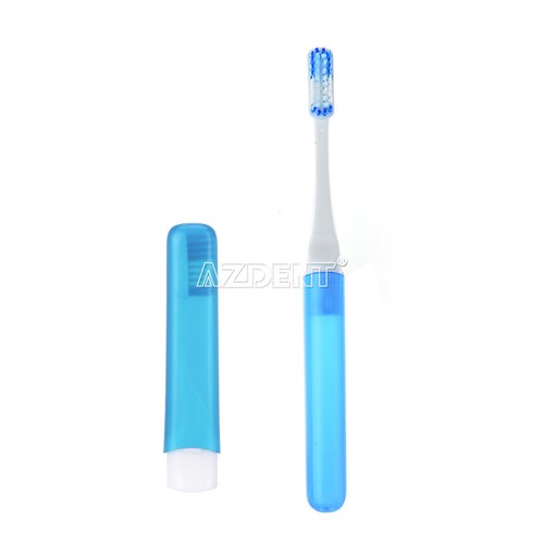 Kit de cuidado bucal 10X cepillo de dientes ortopédico dental cepillo interdental hilo dental - Imagen 11 de 12