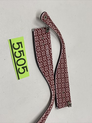COACH RHONDA S831 BURGUNDY TEMPLE ARM PARTS 5505 - Picture 5 of 5