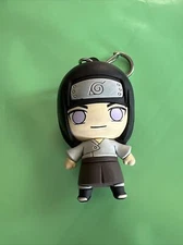 Naruto Shippiden Neji Hyuga Vintage Retro Keychain Clip Anime Action Figure 2002