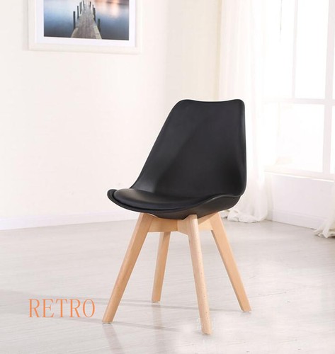 Retro tulip style Chair Dining Designer Eiffel - Picture 5 of 15