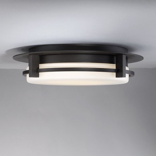Wac Lighting - Compass LED Indoor/Outdoor Ceiling or Wall Light - FM-W33616-BZ