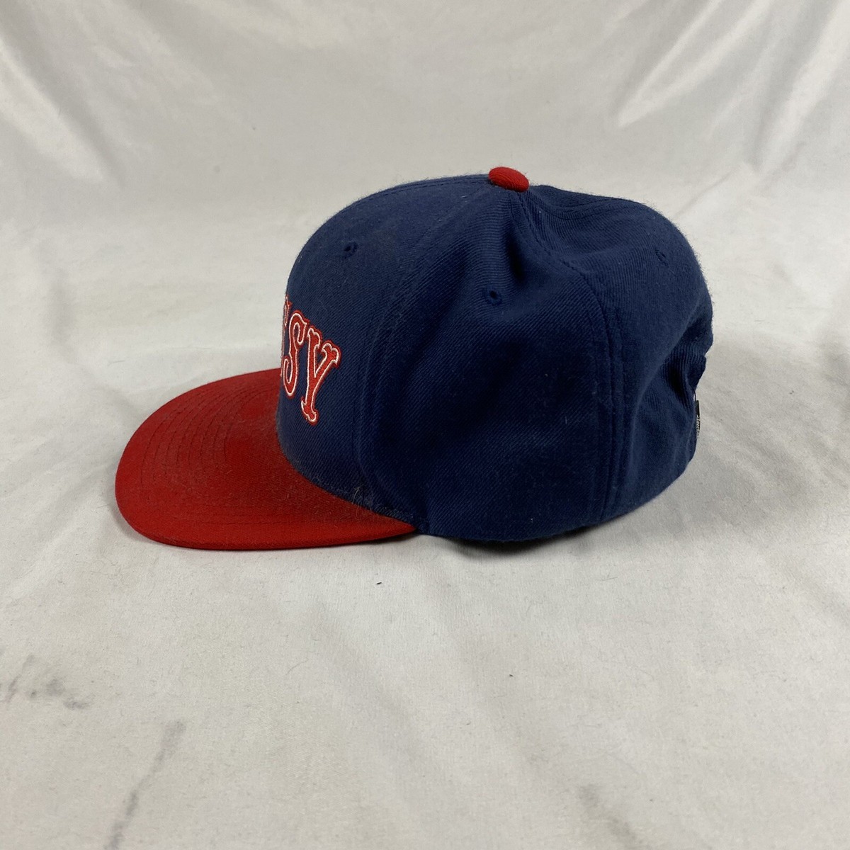 Vintage Stussy Starter Snapback Adjustable Red Navy Hat | eBay