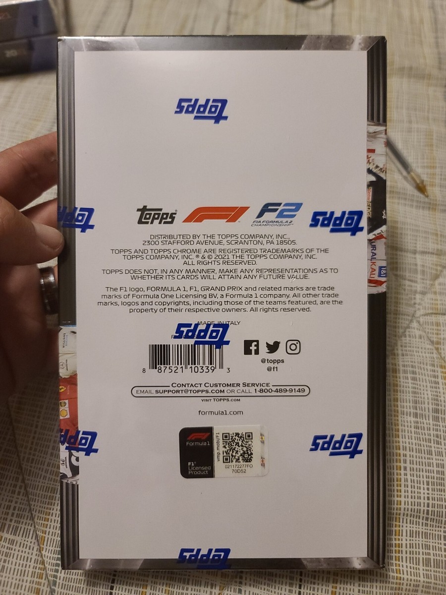 Topps Formula 1 Chrome 2021 Racing Lite Hobby Box 887521103393| eBay