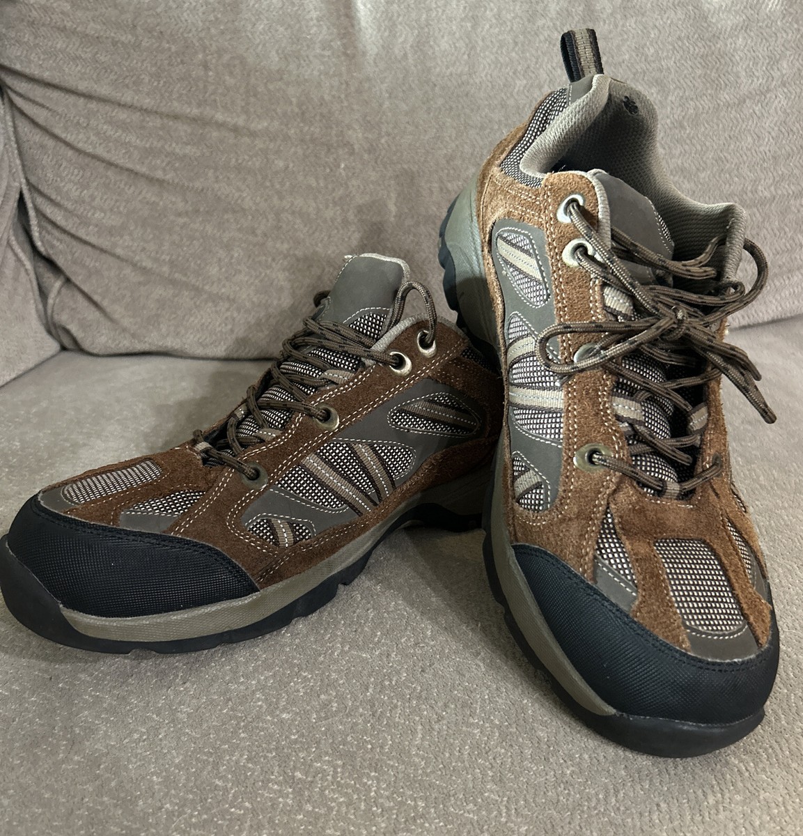 Khombu Outdoor Hiking Shoes Men, 10.5, Brown Suede | eBay display picture 1