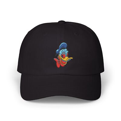 Embroidered Dad Cap, Daffy Duck Parody, Baseball Hat Gift 