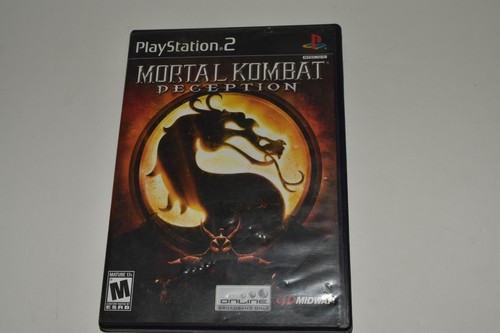 Mortal Kombat Deception Sur PS2 - Édition PAL Complète Avec Manuel - Rare